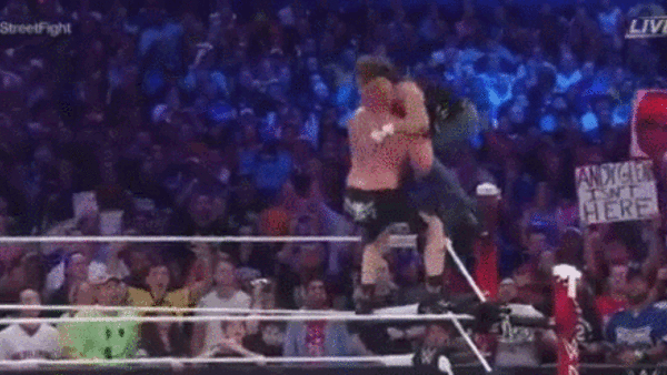 Brock Suplex Dean Top Rope WM 32.gif