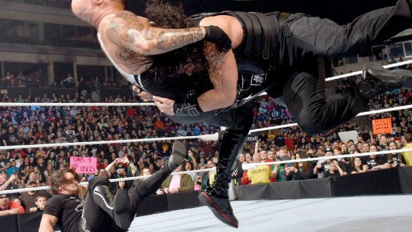 AJ Styles Roman Reigns Luke Gallows