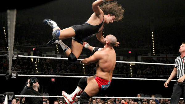 Forearm slugfest Nakamura Zayn NXT TakOver Dallas