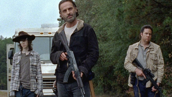 Rick Carl Eugene The Walking Dead