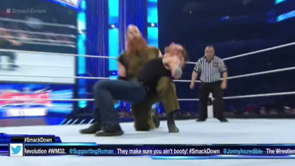 Booty Tweet WWE SmackDown