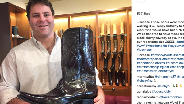 Andre The Giant Boots Instagram