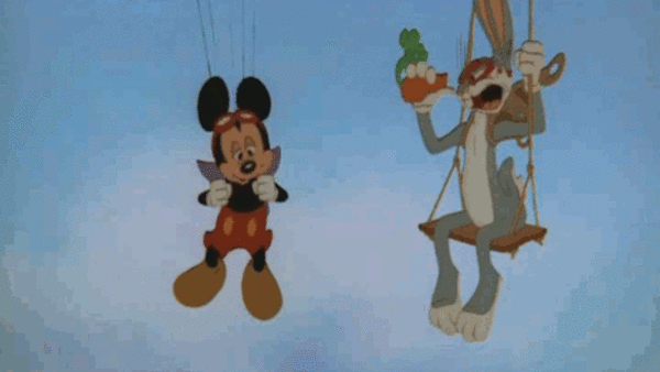 Who's Framed Roger Rabbit Mickey Mouse Bugs Bunny
