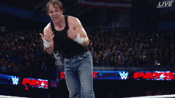 dean ambrose get the fuck up