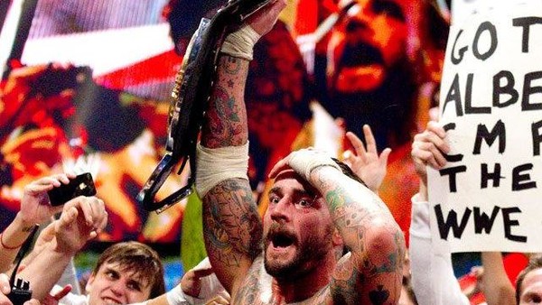 CM Punk WWE Champion