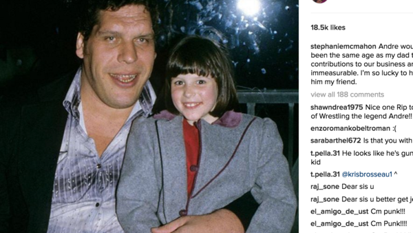 Stephanie McMahon Andre The Giant