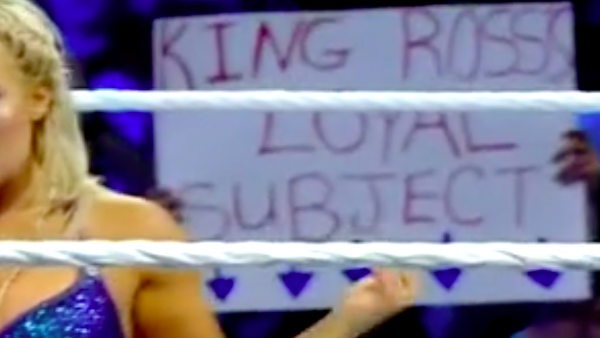King ross sign smackdown