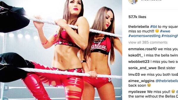 Brie Nikki Bella Instagram