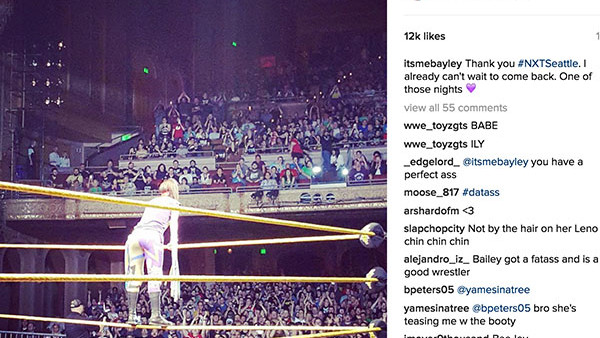 Bayley NXT Instagram