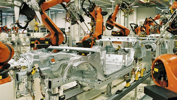 Factory robots BMW
