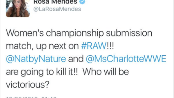 rosa mendes tweet