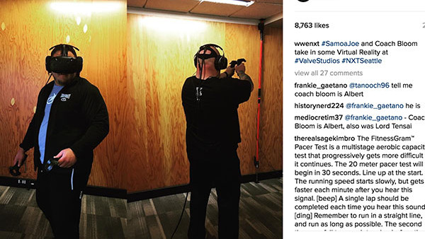 Samoa Joe VR Instagram