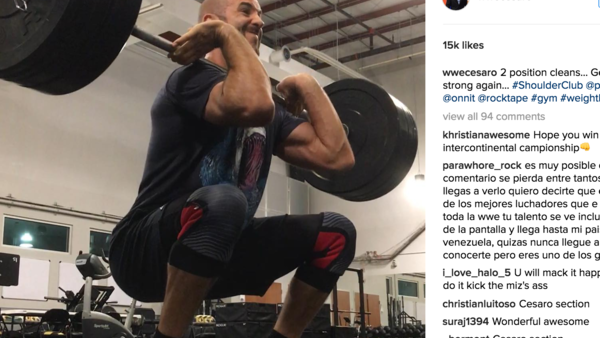 Cesaro Instagram