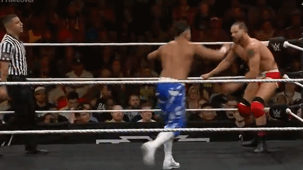 Samoa Joe Muscle Buster Finn Balor Nxt The End