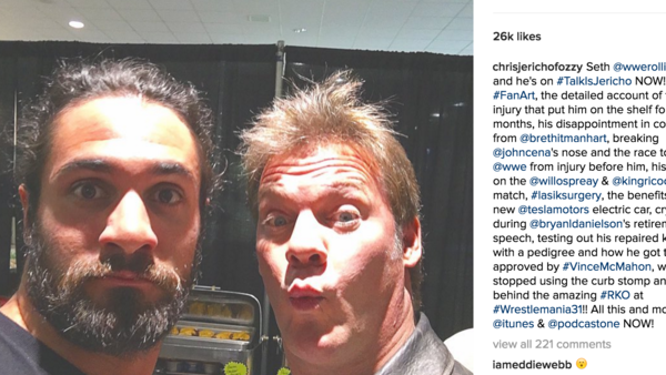 Seth Rollins Chris Jericho Instagram