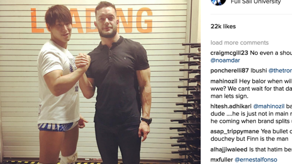 Finn Balor Kota Ibushi Instagram
