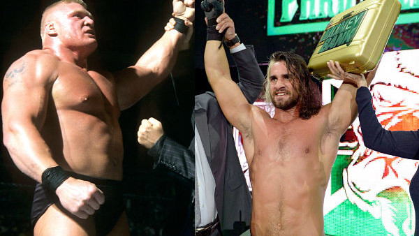Brock Lesnar Seth Rollins