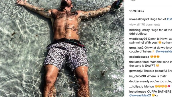 Enzo Amore Instagram Sea