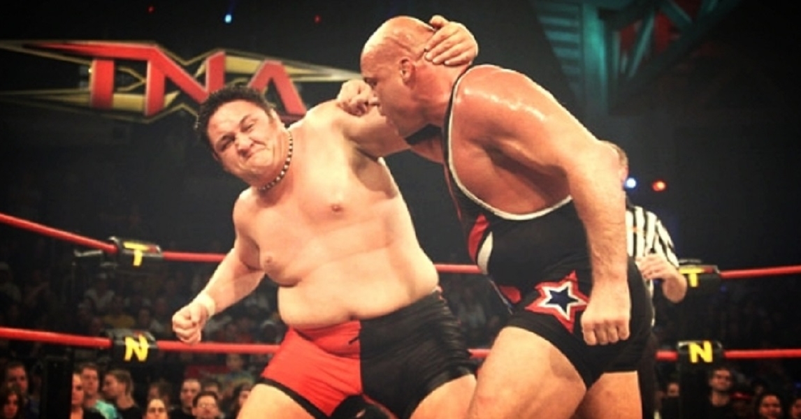 Kurt Angle Samoa Joe 2006