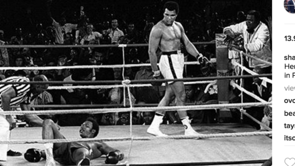 Shane McMahon Muhammad Ali Instagram