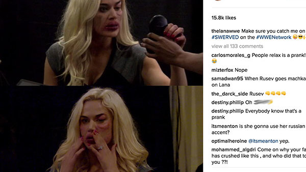 Lana Swerved Instagram