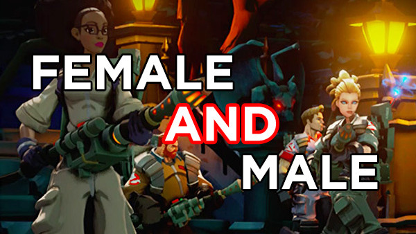 Ghostbusters game 2016 male female