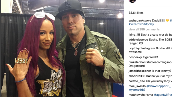 Sasha Banks Tommy Oliver