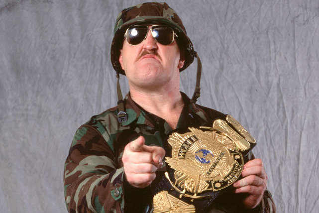 Sgt Slaughter WWE Champion