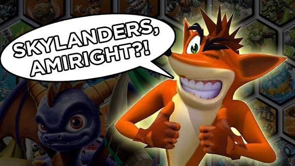 Crash bandicoot skylanders