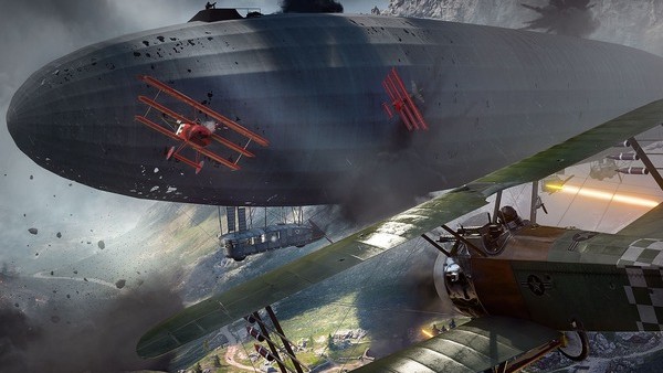 Battlefield 1 Alps Air Battle