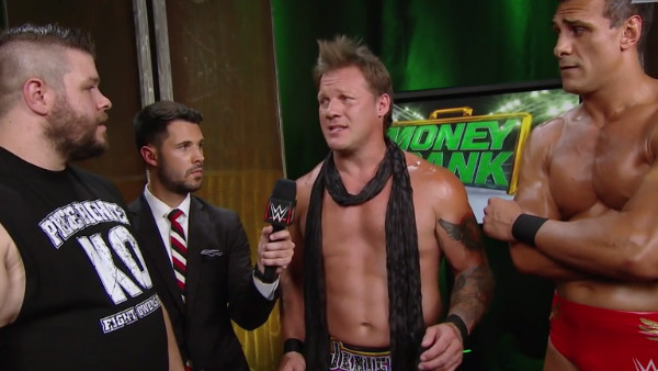 Kevin Owens Alberto Del Rio Chris Jericho