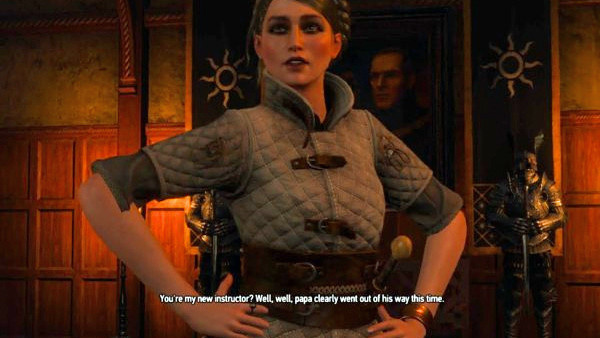 The Witcher 3 rosa