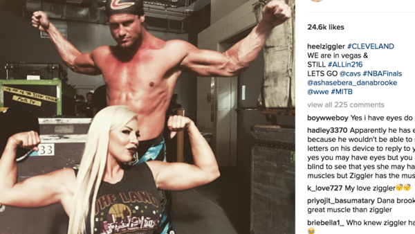 Dolph Ziggler Dana Brooke Instagram