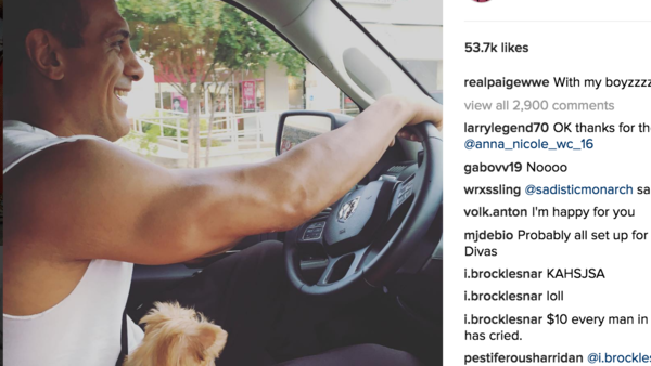 Paige Alberto Del RIo Instagram