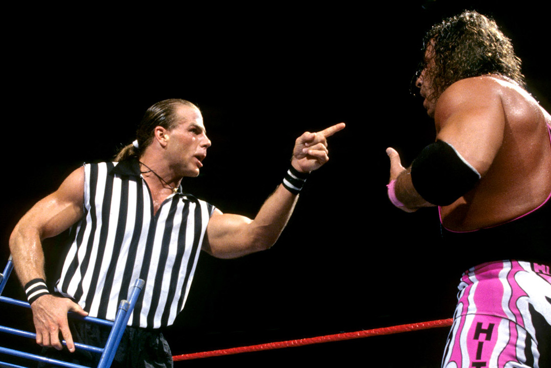 Shawn Michaels bret Hart SummerSlam 1997
