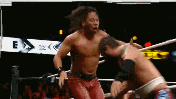 Samoa Joe Muscle Buster Finn Balor Nxt The End