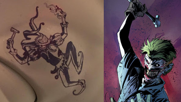 Joker Jester Tattoo Hammer