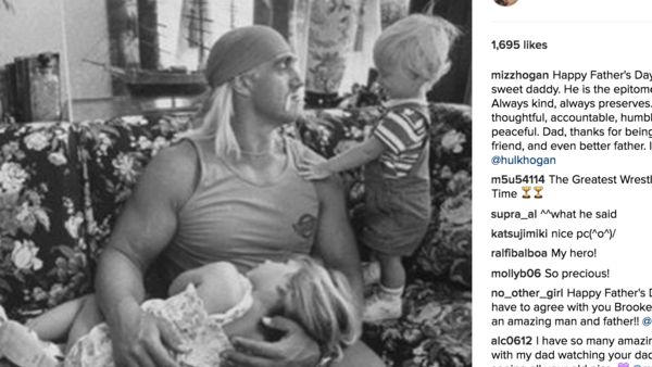 Hulk Hogan Father's Day Instagram