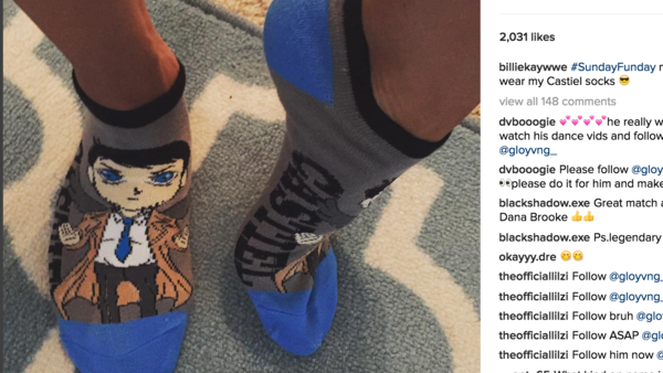 Billie Kaye Supernatural Socks