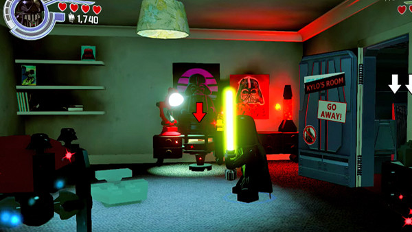 Kylo ren room lego star wars