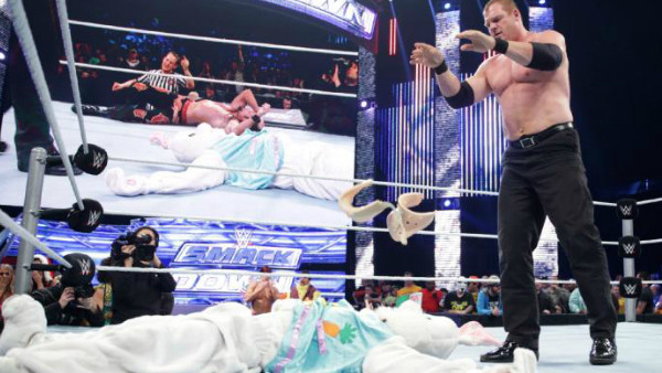 Ricardo Rodriguez Sgt Slaughter SmackDown Live