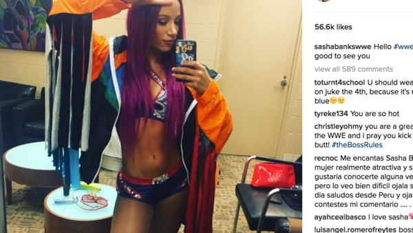 Sasha Banks Orlando