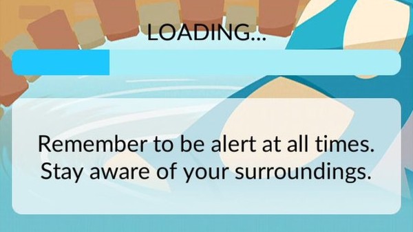 pokemon go loading 