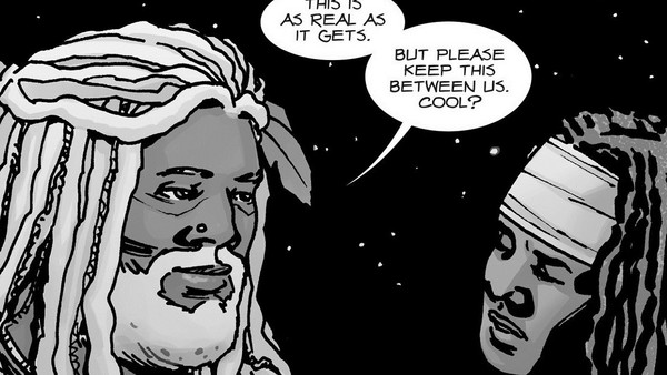 Ezekiel Michonne The Walking Dead