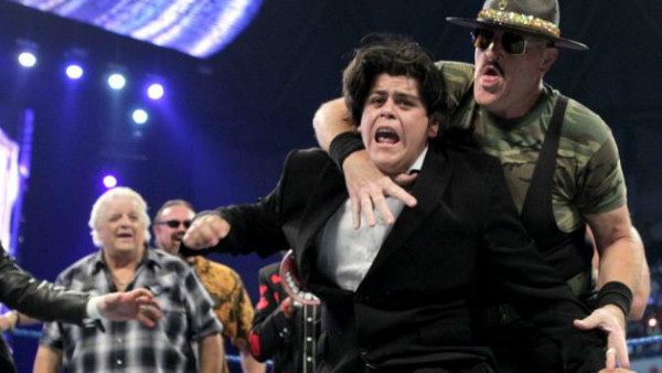 Ricardo Rodriguez Sgt Slaughter SmackDown Live