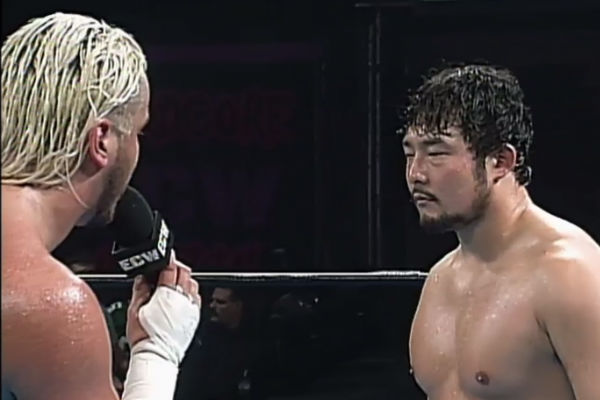 Steve Corino Tajiri Hardcore Heaven 2000