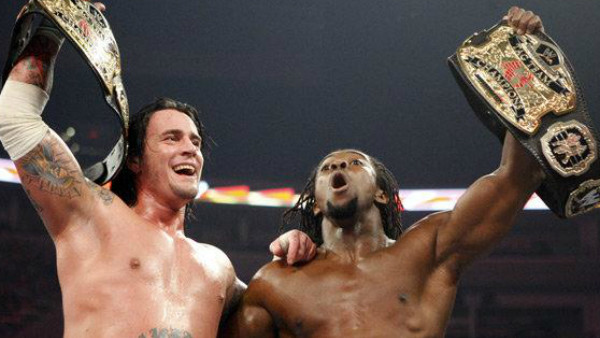 CM Punk Kofi Kingston Tag Champions