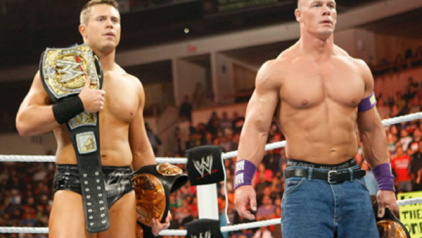 John Cena The Miz Tag Team Champions