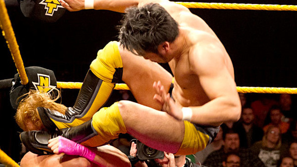 Sami Zayn Cesaro 2/3 Falls