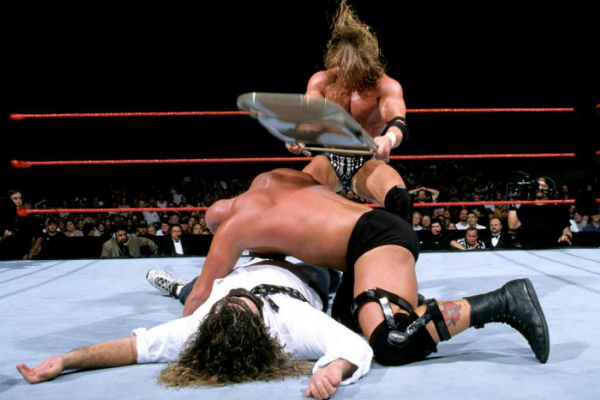 SummerSlam 1999 Steve Austin Mankind Triple H